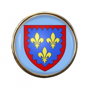 Berry (France) Round Pin Badge