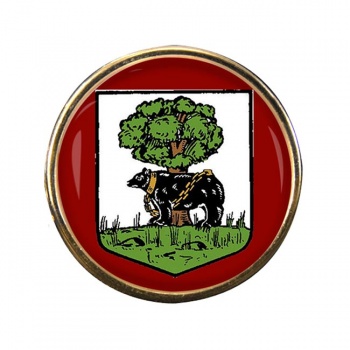 Berwickshire (Scotland) Round Pin Badge