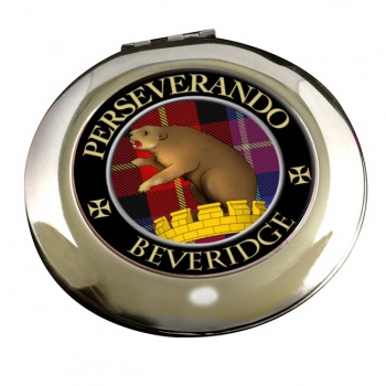 Beveridge Scottish Clan Chrome Mirror