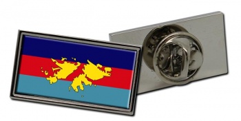 British Forces Falkland Islands Rectangle Pin Badge