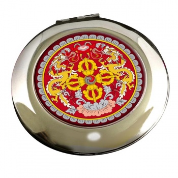 Bhutan Round Mirror