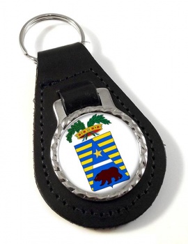 Biella (Italy) Leather Key Fob