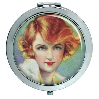 Billie Burke, Silent Film Actress Compact Mirror