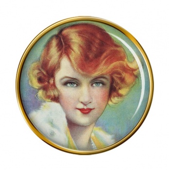 Billie Burke, Silent Film Actress Pin Badge