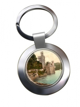 Blackrock Castle County Cork Chrome Key Ring