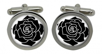 Black Rose Cufflinks