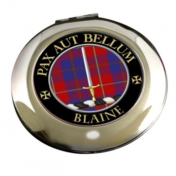 Blaine Scottish Clan Chrome Mirror