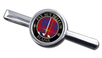 Blaine Scottish Clan Round Tie Clip