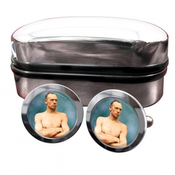 Bob Fitzsimmons Round Cufflinks