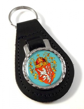 Bohemia (Czech) Leather Key Fob