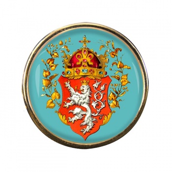 Bohemia (Czech) Round Pin Badge