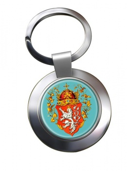 Bohemia (Czech) Metal Key Ring