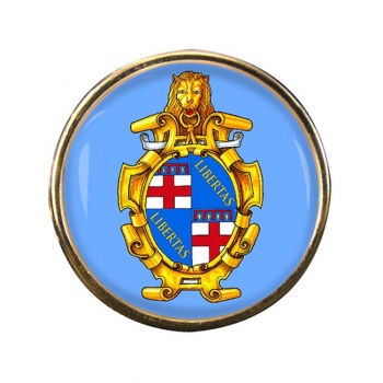 Bologna (Italy) Round Pin Badge