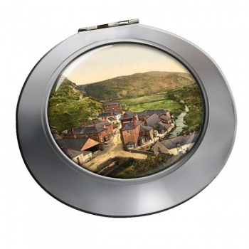 Boscastle from New Road Chrome Mirror