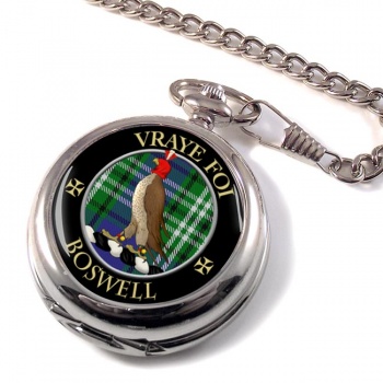 Boswell Scottish Clan Pocket Watch