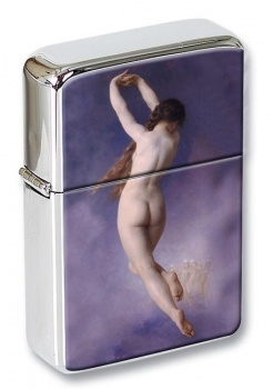 Lost Pleiad by Bouguereau Flip Top Lighter