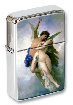 Psyche et L'Amour by Bouguereau Flip Top Lighter