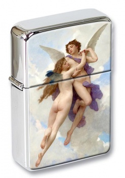 L'amour et Psyche by Bouguereau Flip Top Lighter