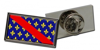 Bourbonnais (France) Flag Pin Badge