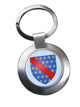 Bourbonnais (France) Metal Key Ring