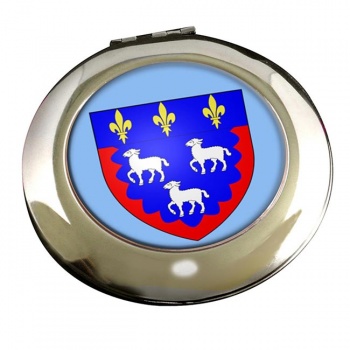 Bourges (France) Round Mirror