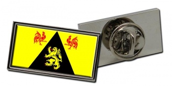 Brabant wallon (Belgium) Flag Pin Badge