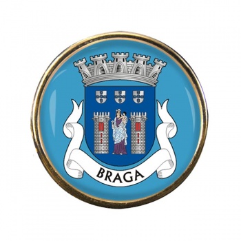 Braga (Portugal) Round Pin Badge