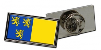 Braine-l'Alleud (Belgium) Flag Pin Badge