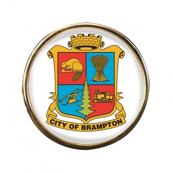 Brampton (Canada) Round Pin Badge