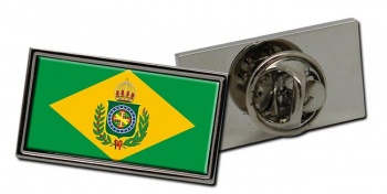 Imperio do Brasil Flag Pin Badge