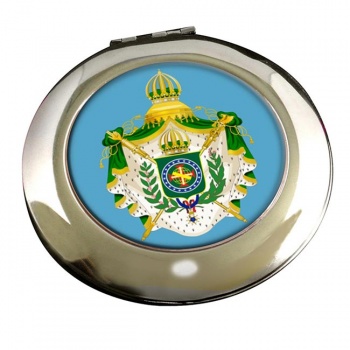 Imperio do Brasil Round Mirror