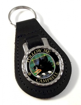 Campbell of Breadalbane Scottish Clan Leather Key Fob