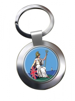 Britannia Chrome Key Ring