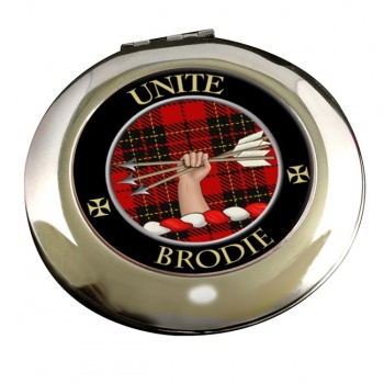 Brodie Scottish Clan Chrome Mirror