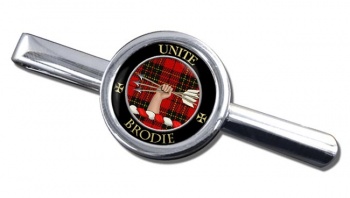 Brodie Scottish Clan Round Tie Clip