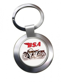 BSA Chrome Key Ring