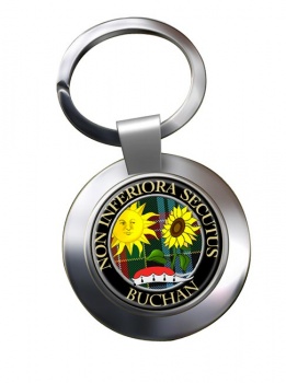Buchan Scottish Clan Chrome Key Ring
