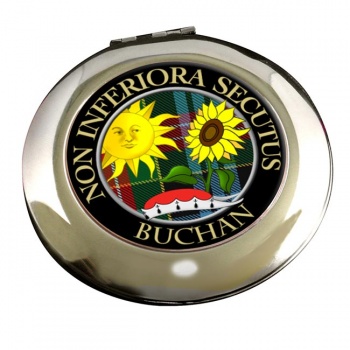 Buchan Scottish Clan Chrome Mirror