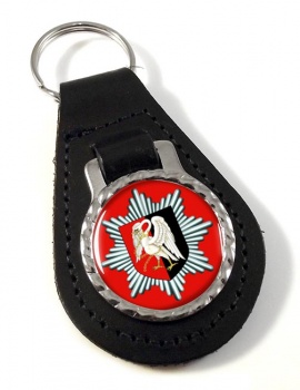 Buckinghamshire Fire and Rescue Service Leather Key Fob