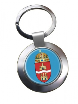 Budapest Metal Key Ring