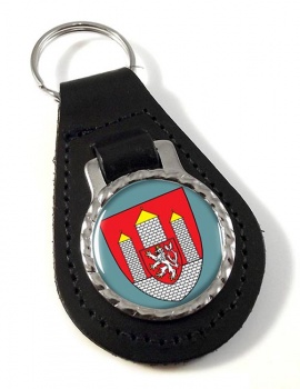 Ceske Budejovice Leather Key Fob