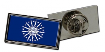 Buffalo NY Flag Pin Badge