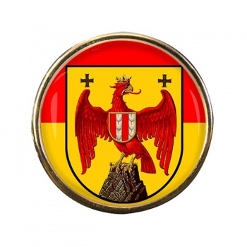 Burgenland Round Pin Badge