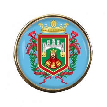 Burgos (Spain) Round Pin Badge