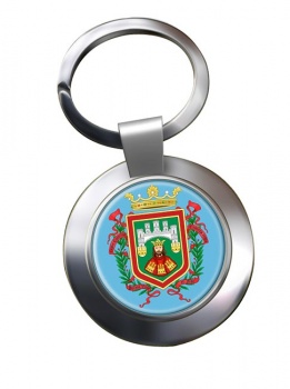 Burgos (Spain) Metal Key Ring