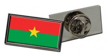 Burkina Faso Flag Pin Badge