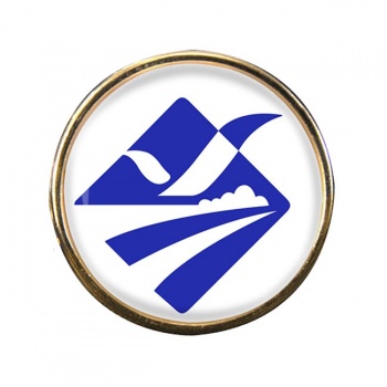 Busan (South Korea) Round Pin Badge