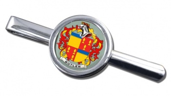 Butler Coat of Arms Round Tie Clip