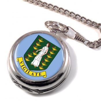 British Virgin Islands Pocket Watch