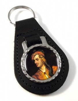 Lord Byron Leather Key Fob
